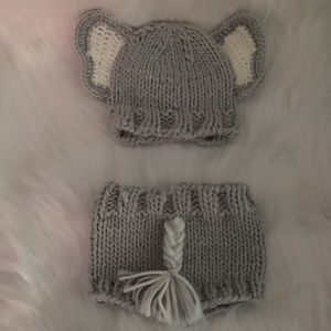 0-3 baby elephant costume